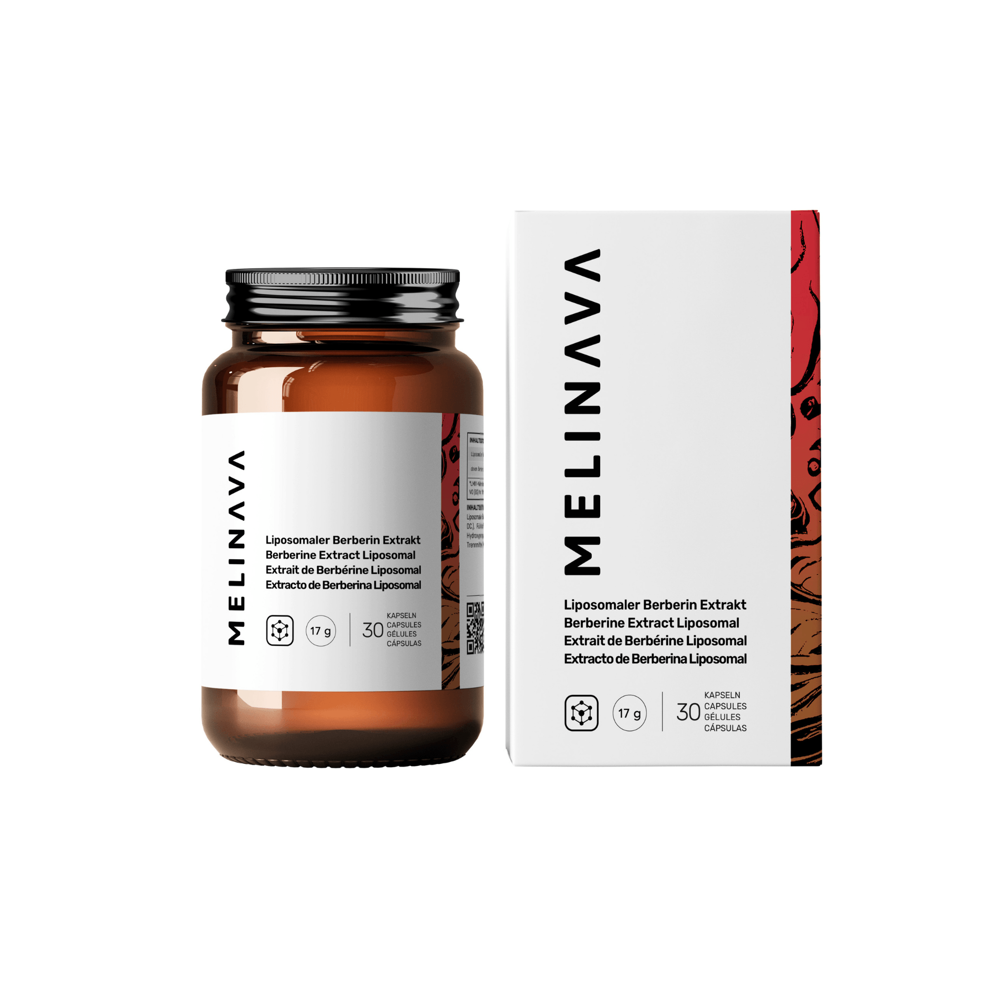 MELINAVA Liposomal Berberine Extract pack