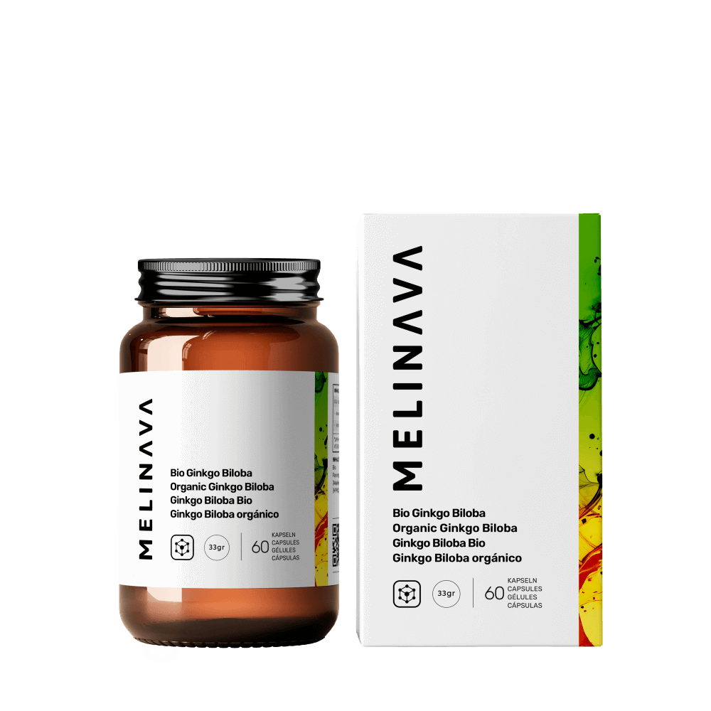 MELINAVA Organic Ginkgo Biloba pack