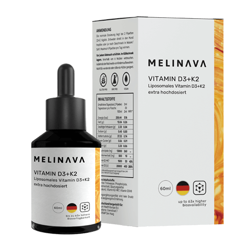 MELINAVA Vitamin D3 + K2