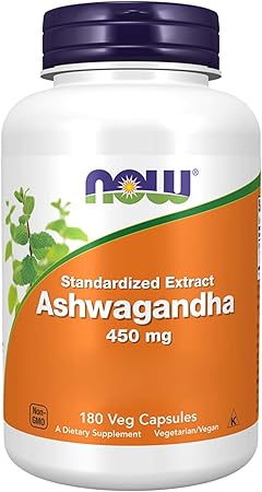 Now Foods Ashwagandha Extract pack