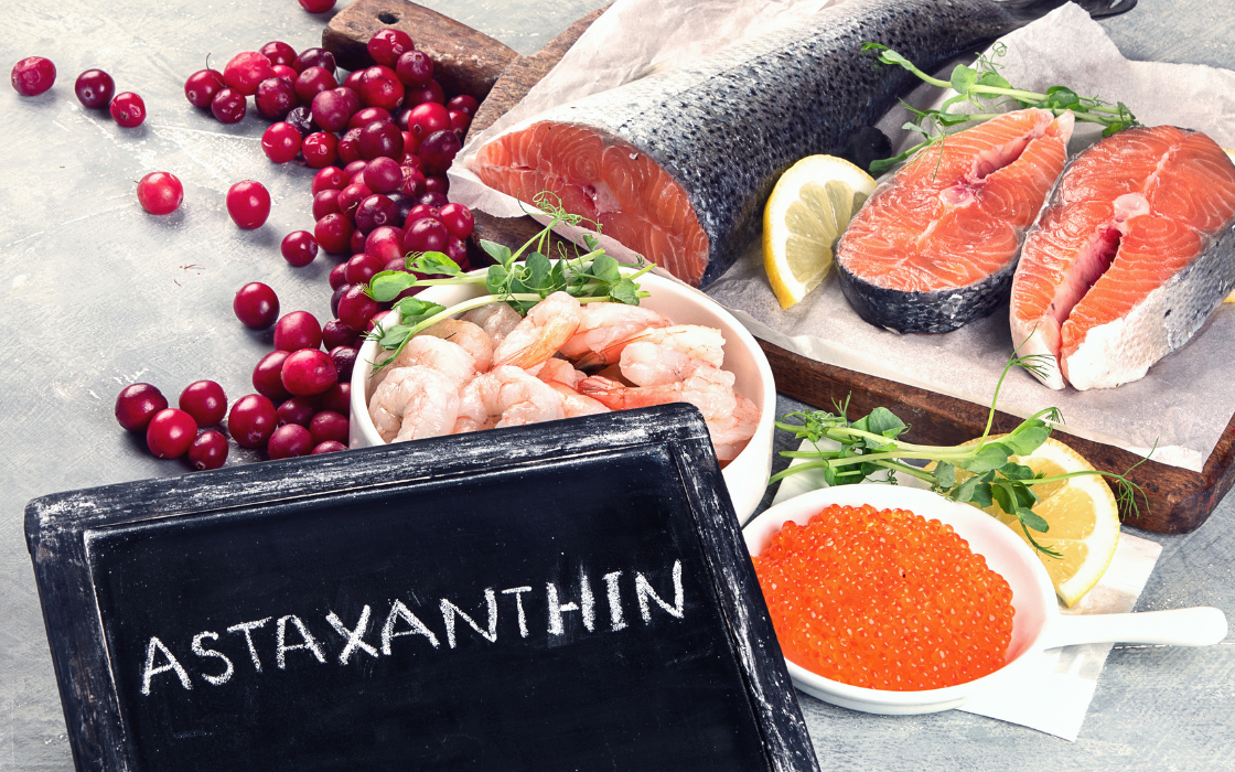 Astaxanthin gives salmon, krill and flamingos their red colour
